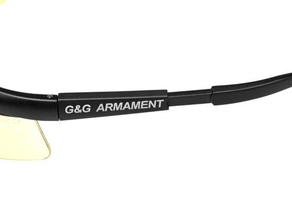 Shooting Glasses Yellow Black