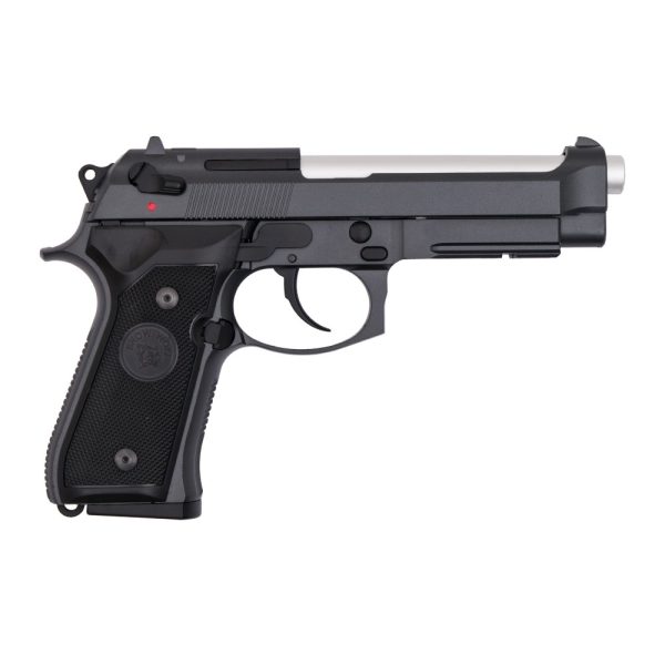 SNOW WOLF PISTOLA A GAS SCARRELLANTE IN METALLO NERA (SW-03B)