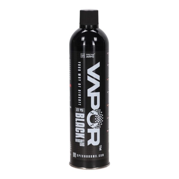 SPECNA ARMS AIRSOFT GREEN GAS VAPOR BLACK 600ml (SPE-35-047766)