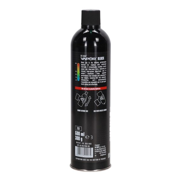 SPECNA ARMS AIRSOFT GREEN GAS VAPOR BLACK 600ml (SPE-35-047766)