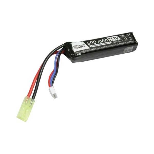 SPECNA ARMS BATTERIA LI-PO 11.1V x 600MAH 20/40C STICK (SPE-06-029216) SPECNA ARMS BATTERIA LI-PO 11.1V x 600MAH 20/40C STICK (SPE-06-029216)