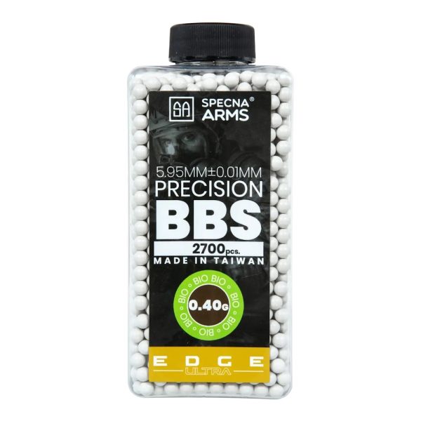 SPECNA ARMS PALLINI BIO EDGE ULTRA 0,40G BIANCHI 2700 PEZZI (SPE-16-043847) SPECNA ARMS PALLINI BIO EDGE ULTRA 0,40G BIANCHI 2700 PEZZI (SPE-16-043847)