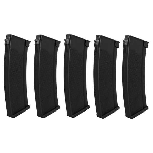 SPECNA ARMS SET 5x CARICATORI HI-CAP S-MAG 380 COLPI PER SERIE J NERO (SPE-05-032796)