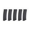 SPECNA ARMS SET 5x CARICATORI HI-CAP S-MAG 380 COLPI PER SERIE M4/M16 NERO (SPE-05-025724)