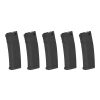SPECNA ARMS SET 5x CARICATORI MID-CAP S-MAG 125 COLPI PER SERIE M4/M16 NERO (SPE-05-025718)