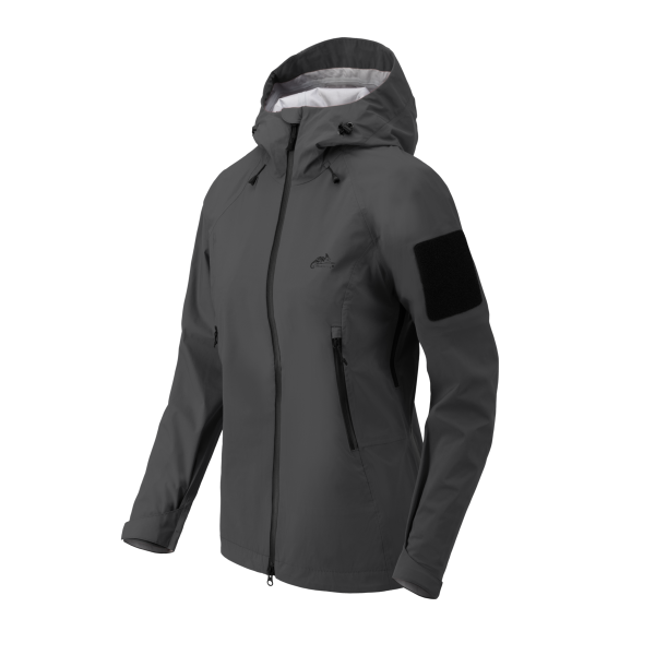 SQUALL Women's Hardshell Jacket - TorrentStretch - Shadow Grey