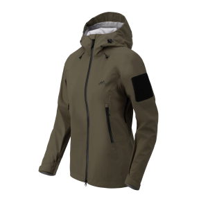 SQUALL Women's Hardshell Jacket - TorrentStretch - Taiga Green SQUALL Women's Hardshell Jacket - TorrentStretch - Taiga Green