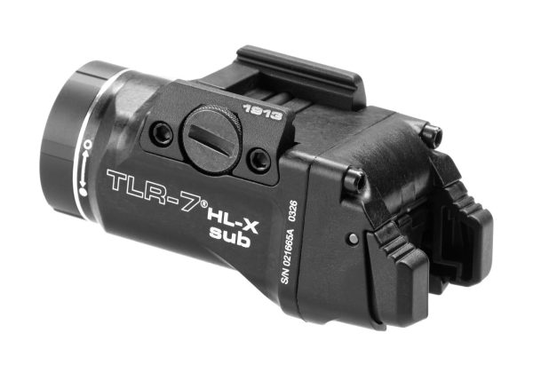 Streamlight TLR-7 HL-X Sub for 1913 Railed Subcompact Handguns Black