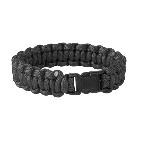 SURVIVAL BRACELET - Paracord - Black