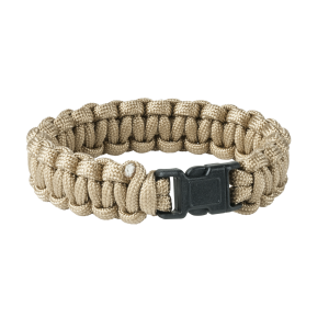 SURVIVAL BRACELET - Paracord - Coyote SURVIVAL BRACELET - Paracord - Coyote