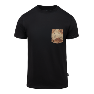 T-shirt (6 Color Desert Pocket) - Black T-shirt (6 Color Desert Pocket) - Black
