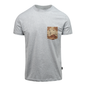 T-shirt (6 Color Desert Pocket) - Mid Grey Melange T-shirt (6 Color Desert Pocket) - Mid Grey Melange