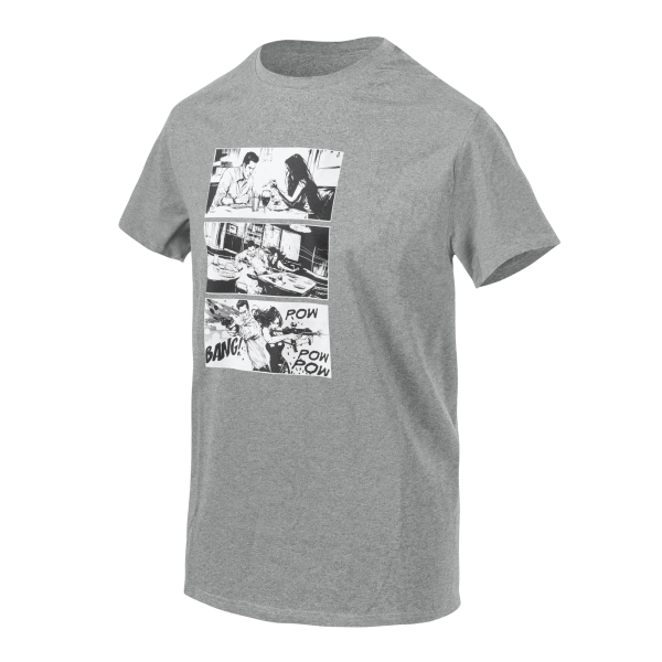 T-shirt (Combat Date) - Mid Grey Melange
