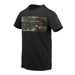 T-Shirt FN FAL - Black/Rhodesian Camo T-Shirt FN FAL - Black/Rhodesian Camo