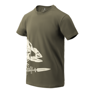 T-Shirt (Full Body Skeleton) - Olive Green T-Shirt (Full Body Skeleton) - Olive Green