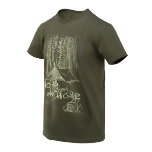 T-Shirt (Home Sweet Home) - Taiga Green