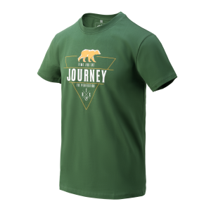 T-Shirt (Journey to Perfection) - Monstera Green