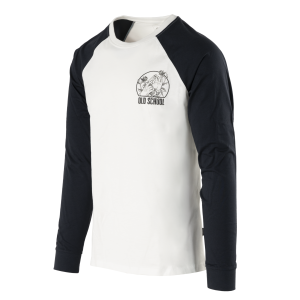 T-shirt Long Sleeve (Old School) - White T-shirt Long Sleeve (Old School) - White