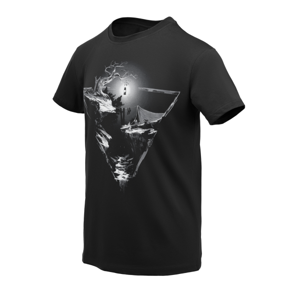 T-Shirt (Night Valley) - Black