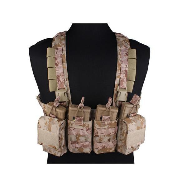 EMERSONGEAR TACTICAL VEST EASY CHEST RIG AOR1 (EM7450AR1) EMERSONGEAR TACTICAL VEST EASY CHEST RIG AOR1 (EM7450AR1)