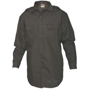 TRU-SPEC CAMICIA TACTICAL LS BLACK S (AT-1412-003)