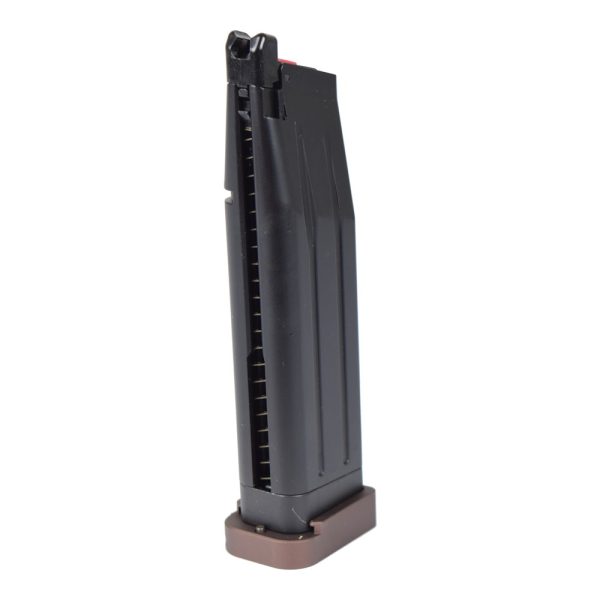 TTI CARICATORE A GAS 30 COLPI PER SAND VIPER NERO/ORO ROSA (TT-SVMG01)