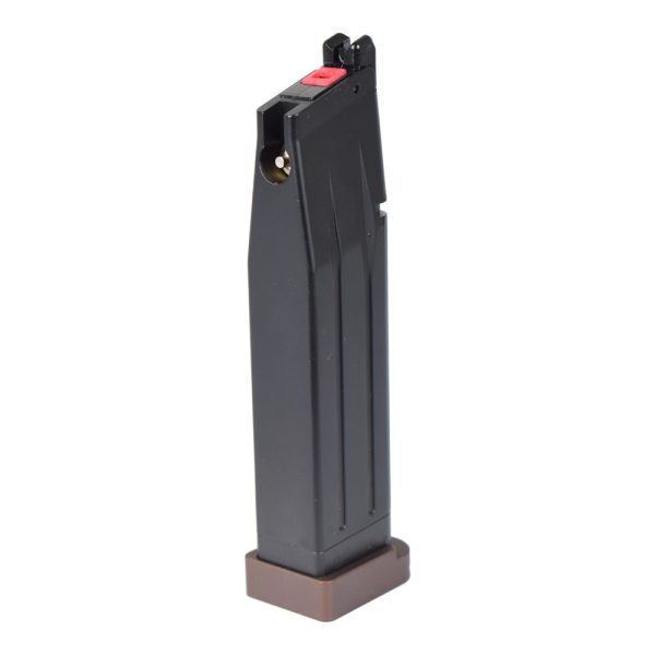 TTI CARICATORE A GAS 30 COLPI PER SAND VIPER NERO/ORO ROSA (TT-SVMG01)