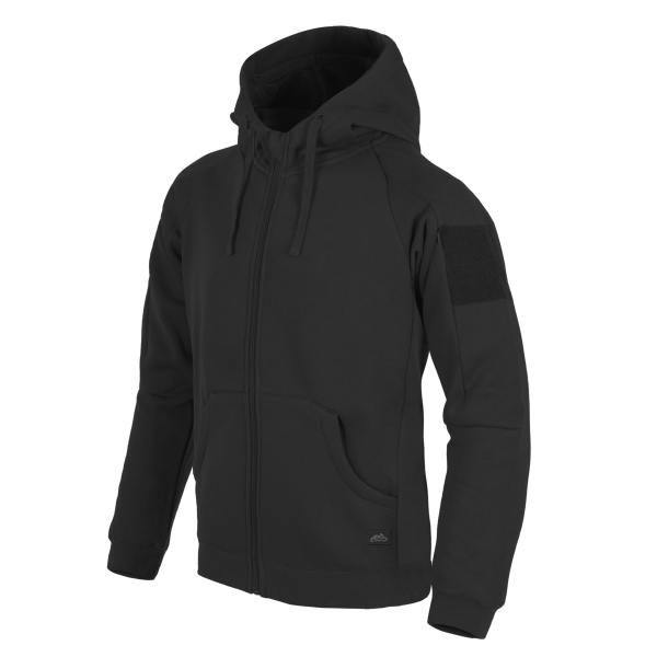 Urban Tactical Hoodie Lite (FullZip)® - Black