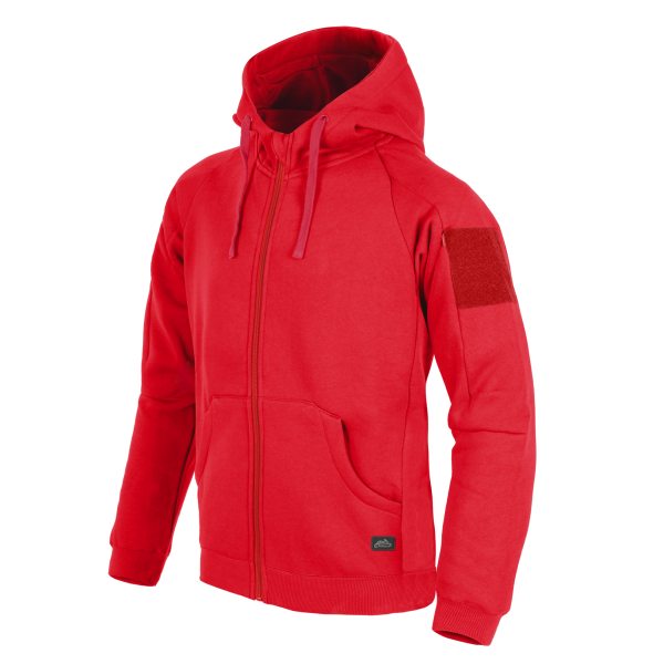 Urban Tactical Hoodie Lite (FullZip)® - Red