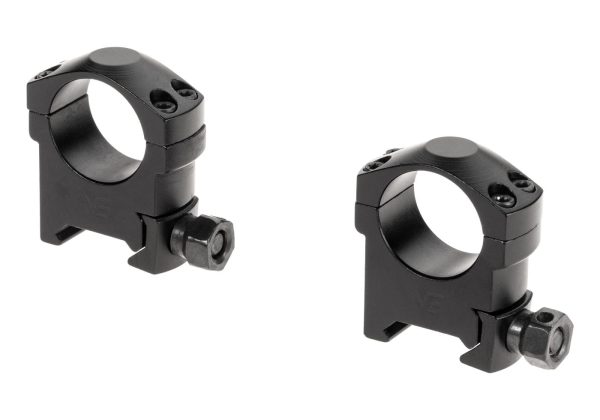 Vector Optics 25.4mm 1“ Medium Profile Weaver Rings Black