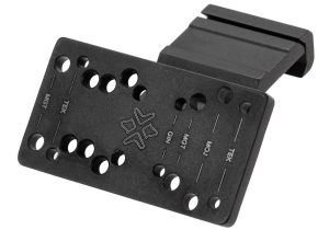 Vector Optics Universal Red Dot Offset Picatinny Mount Black