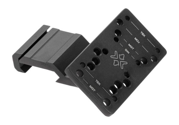 Vector Optics Universal Red Dot Offset Picatinny Mount Black