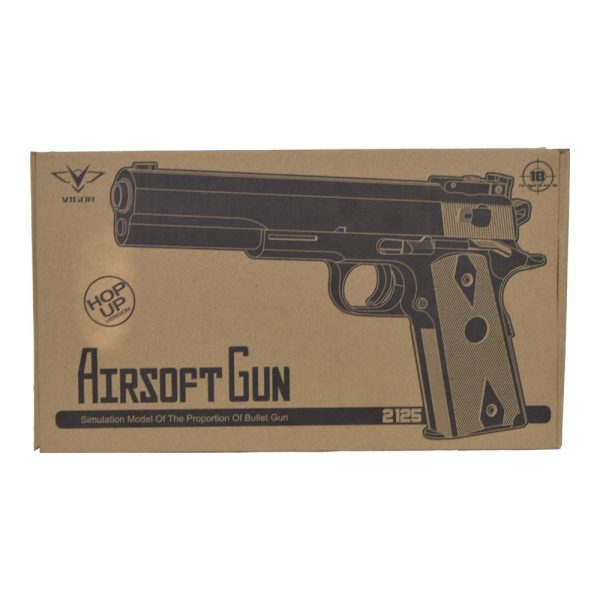 VIGOR PISTOLA A MOLLA S SERIES ARGENTO (S-020M) VIGOR PISTOLA A MOLLA S SERIES ARGENTO (S-020M)