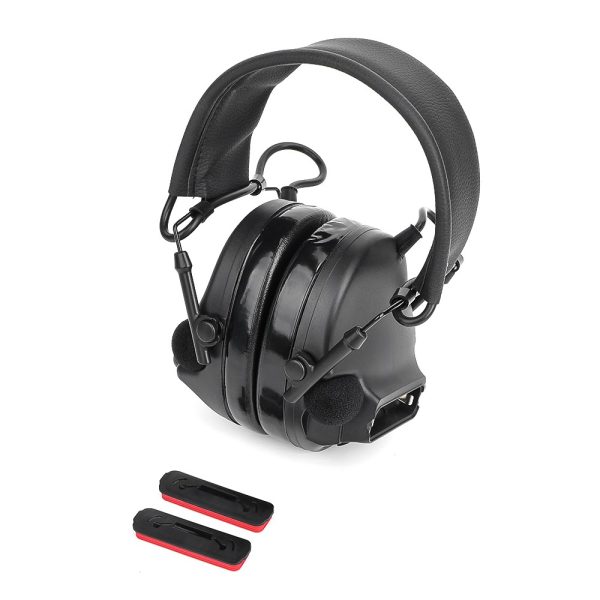 WADSN CUFFIE CON RIDUZIONE ATTIVA DEL RUMORE NERO (WZ220-B) WADSN CUFFIE CON RIDUZIONE ATTIVA DEL RUMORE NERO (WZ220-B)