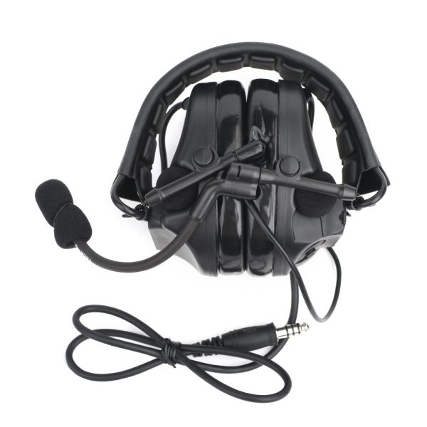 WADSN CUFFIE E MICROFONO CON RIDUZIONE ATTIVA DEL RUMORE NERO (WZ221-B) WADSN CUFFIE E MICROFONO CON RIDUZIONE ATTIVA DEL RUMORE NERO (WZ221-B)