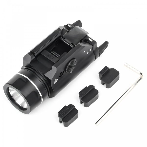 WADSN TORCIA TATTICA LED PER PISTOLA NERO (WD4102-B)