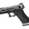 WE G-Force 18C SV Silver Barrel Metal Version GBB Black