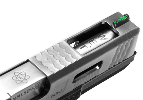 WE G-Force 18C SV Silver Barrel Metal Version GBB Black
