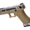 WE G-Force 18C SV Silver Barrel Metal Version GBB Desert