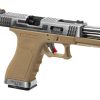 WE G-Force 18C SV Silver Barrel Metal Version GBB Desert