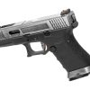 WE G-Force 19 SV Silver Barrel Metal Version GBB Black