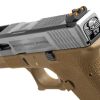 WE G-Force 19 SV Silver Barrel Metal Version GBB Desert