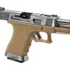 WE G-Force 19 SV Silver Barrel Metal Version GBB Desert