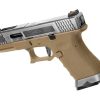 WE G-Force 19 SV Silver Barrel Metal Version GBB Desert