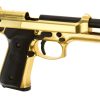 WE M9 Full Metal GBB Gold