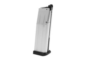 WE Magazin Hi-Capa 4.3 and 5.1 GBB 28rds Silver