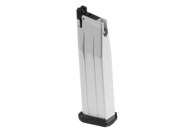 WE Magazin Hi-Capa 4.3 and 5.1 GBB 28rds Silver