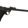 WE P08 8 Inch Full Metal GBB Black