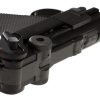 WE P08 8 Inch Full Metal GBB Black