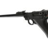 WE P08 8 Inch Full Metal GBB Black